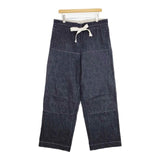 工房西谷 工房のもの Trousers MK02 定価40700円 01-N01910 ジーンズ インディゴ デニムパンツ ネイビー メンズ【中古】5-1225G∞
