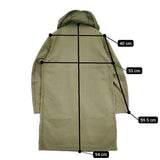Barbour JOURNAL STANDARD別注 SL HOODED BORDER サイズ36 迷彩柄 カモフラ MWX1158SG51 コート カーキ メンズ バブアー【中古】5-1018T♪