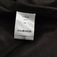 barbell object 新品 JOHN別注 lamb skin zip jacket レザー シープ ジャケット 24AW ブラック メンズ バーベルオブジェクト【中古】5-0930T♪#