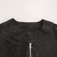 barbell object 新品 JOHN別注 lamb skin zip jacket レザー シープ ジャケット 24AW ブラック メンズ バーベルオブジェクト【中古】5-0930T♪#