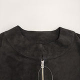 barbell object 新品 JOHN別注 lamb skin zip jacket レザー シープ ジャケット 24AW ブラック メンズ バーベルオブジェクト【中古】5-0930T♪#