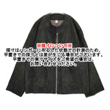 barbell object 新品 JOHN別注 lamb skin zip jacket レザー シープ ジャケット 24AW ブラック メンズ バーベルオブジェクト【中古】5-0930T♪#