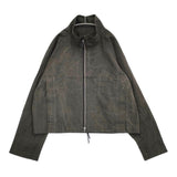 JAKUBMASAR 新品 LIAZ JACKET 定価77000円 サイズ3 リバーシブル ワーク ジャケット 24SS ブラック メンズ【中古】5-0930M♪#