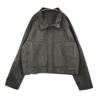 JAKUBMASAR 新品 LIAZ JACKET 定価77000円 サイズ3 リバーシブル ワーク ジャケット 24SS ブラック メンズ【中古】5-0930M♪#