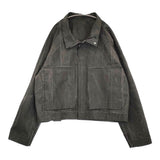 JAKUBMASAR 新品 LIAZ JACKET 定価77000円 サイズ3 リバーシブル ワーク ジャケット 24SS ブラック メンズ【中古】5-0930M♪#