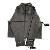JAKUBMASAR 新品 LIAZ JACKET 定価77000円 サイズ3 リバーシブル ワーク ジャケット 24SS ブラック メンズ【中古】5-0930M♪#