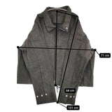 JAKUBMASAR 新品 LIAZ JACKET 定価77000円 サイズ3 リバーシブル ワーク ジャケット 24SS ブラック メンズ【中古】5-0930M♪#