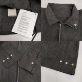 JAKUBMASAR 新品 LIAZ JACKET 定価77000円 サイズ3 リバーシブル ワーク ジャケット 24SS ブラック メンズ【中古】5-0930M♪#