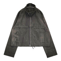 JAKUBMASAR 新品 LIAZ JACKET 定価77000円 サイズ2 リバーシブル ワーク ジャケット ブラック メンズ【中古】5-0930M♪