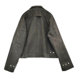 JAKUBMASAR 新品 LIAZ JACKET 定価77000円 サイズ2 リバーシブル ワーク ジャケット ブラック メンズ【中古】5-0930M♪