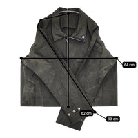 JAKUBMASAR 新品 LIAZ JACKET 定価77000円 サイズ2 リバーシブル ワーク ジャケット ブラック メンズ【中古】5-0930M♪