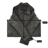 JAKUBMASAR 新品 LIAZ JACKET 定価77000円 サイズ2 リバーシブル ワーク ジャケット ブラック メンズ【中古】5-0930M♪