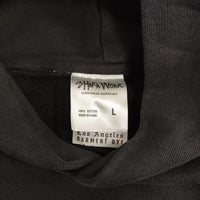 is not available SHAKA WEARボディ プルオーバー サイズL ガーメントダイ パーカー ブラック メンズ イズノットアベイラブル【中古】5-0930T♪