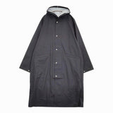 is not available 未使用品 ベンチレーション レインコート サイズF ナイロン コート ブラック メンズ イズノットアベイラブル【中古】5-0930M♪#