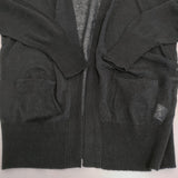 HERILL 新品 Linen WG Cardigan 定価44000円 25-080-HL-8201-10 リネン カーディガン 25SS ブラック メンズ ヘリル【中古】5-0930M♪