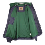 DOPE DENIM CO UK ドープ リップストップ ブルゾン ナイロンジャケット ネイビー メンズ【中古】6-0519M♪