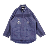 UMBRO Valfreddona Recuperi s.n.c ブルゾン サイズL 中綿 ナイロンジャケット ネイビー メンズ アンブロ【中古】6-0519T♪