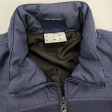 UMBRO Valfreddona Recuperi s.n.c ブルゾン サイズL 中綿 ナイロンジャケット ネイビー メンズ アンブロ【中古】6-0519T♪
