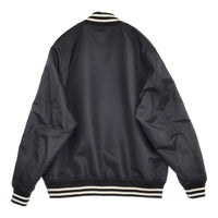 Needles/BEAMS BEAMS別注Nylon Stadium Jacket サイズL PU1513 スタジャン 25SS ブラック メンズ ニードルス/ビームス【中古】5-0926M♪