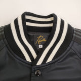 Needles/BEAMS BEAMS別注Nylon Stadium Jacket サイズL PU1513 スタジャン 25SS ブラック メンズ ニードルス/ビームス【中古】5-0926M♪