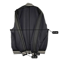 Needles/BEAMS BEAMS別注Nylon Stadium Jacket サイズL PU1513 スタジャン 25SS ブラック メンズ ニードルス/ビームス【中古】5-0926M♪