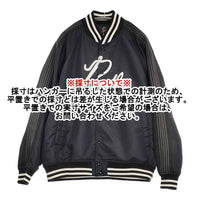 Needles/BEAMS BEAMS別注Nylon Stadium Jacket サイズL PU1513 スタジャン 25SS ブラック メンズ ニードルス/ビームス【中古】5-0926M♪