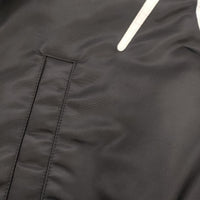 Needles/BEAMS BEAMS別注Nylon Stadium Jacket サイズL PU1513 スタジャン 25SS ブラック メンズ ニードルス/ビームス【中古】5-0926M♪