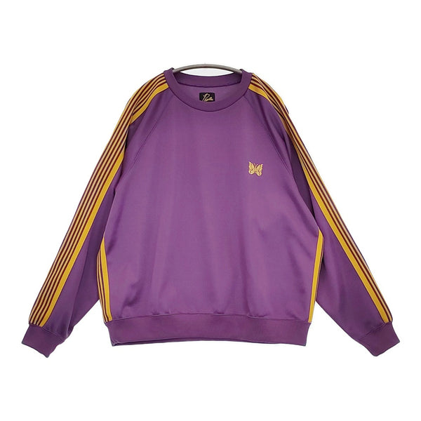 Needles Track Crew Neck Shirt Poly Smooth 定価22000円 トラッククルーネックシャツ ジャージ 25SS パープル メンズ ニードルス【中古】5-0926M♪