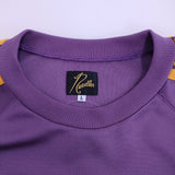 Needles Track Crew Neck Shirt Poly Smooth 定価22000円 トラッククルーネックシャツ ジャージ 25SS パープル メンズ ニードルス【中古】5-0926M♪