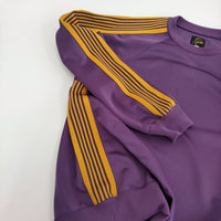 Needles Track Crew Neck Shirt Poly Smooth 定価22000円 トラッククルーネックシャツ ジャージ 25SS パープル メンズ ニードルス【中古】5-0926M♪
