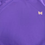 Needles Track Crew Neck Shirt Poly Smooth 定価22000円 トラッククルーネックシャツ ジャージ 25SS パープル メンズ ニードルス【中古】5-0926M♪