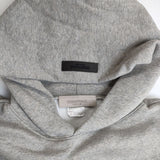 FOG Essentials Fear of God フロッキープリント 裏起毛 パーカー グレー メンズ フィアオブゴッド【中古】5-1027T∞