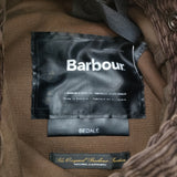 Barbour Tartan Bedale Jacket ビデイル イギリス製 縦ワラント オイルドジャケット 三井物産時代 C34/86CM 茶 メンズ バブアー【中古】5-1018T♪