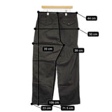 CORONA 2T DESERT SLACKS KEY STRIPE 定価30800円 CP026 サイズXL ストライプ パンツ 25SS ブラック メンズ コロナ【中古】5-0930G♪