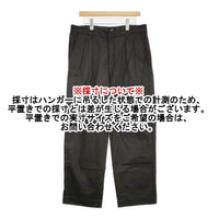 CORONA 2T DESERT SLACKS KEY STRIPE 定価30800円 CP026 サイズXL ストライプ パンツ 25SS ブラック メンズ コロナ【中古】5-0930G♪