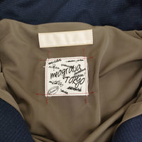 meagratia レーステープトラックブルゾン サイズ3 定価41800円 25283-0801 ブルゾン 25AW ネイビー メンズ メアグラーティア【中古】5-0930M♪