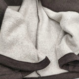 BLACK&BLUE 119C06 サイズ3 コットンウール 裏起毛 チェスターコート ブラウン メンズ ブラックアンドブルー【中古】5-1018T♪