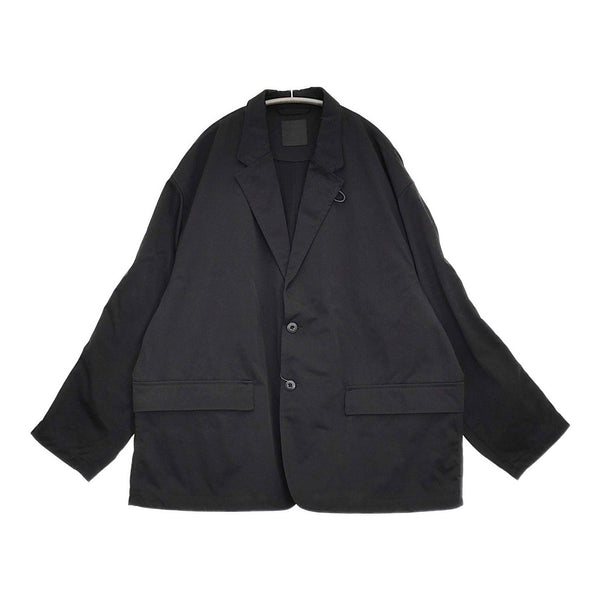 DAIWA PIER39 TECH LOOSE 2B JACKET TWILL L 定価36300円 テーラードジャケット 25SS ブラック メンズ ダイワ ピアサーティナイン【中古】5-1001M♪