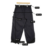DAIWA PIER39 TECH EASY TROUSERS TWILL 定価29700円 サイズL パンツ ブラック メンズ ダイワ ピアサーティナイン【中古】5-0930G♪