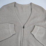 crepuscule 1901-002 モスステッチカーディガン コットン サイズ1 カーディガン ベージュ メンズ クレプスキュール【中古】5-1220M∞