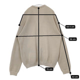 crepuscule 1901-002 モスステッチカーディガン コットン サイズ1 カーディガン ベージュ メンズ クレプスキュール【中古】5-1220M∞