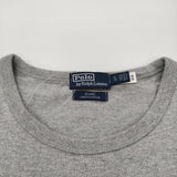 POLO RALPH LAUREN BEAMS別注 裾ポニー ポケット The Polo Big Collection 半袖Ｔシャツ カットソー グレー メンズ ポロ・ラルフローレン【中古】6-0512S♪
