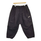 TIGHTBOOTH タイトブース RIPPLE BALLOON PANTS サイズXL 定価28600円 SS25-B03 ナイロン パンツ 25SS ブラック メンズ【中古】5-1001M♪