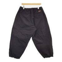 TIGHTBOOTH タイトブース RIPPLE BALLOON PANTS サイズXL 定価28600円 SS25-B03 ナイロン パンツ 25SS ブラック メンズ【中古】5-1001M♪