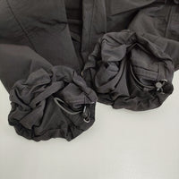 TIGHTBOOTH タイトブース RIPPLE BALLOON PANTS サイズXL 定価28600円 SS25-B03 ナイロン パンツ 25SS ブラック メンズ【中古】5-1001M♪