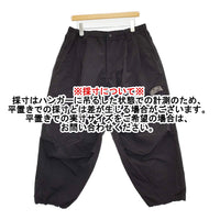 TIGHTBOOTH タイトブース RIPPLE BALLOON PANTS サイズXL 定価28600円 SS25-B03 ナイロン パンツ 25SS ブラック メンズ【中古】5-1001M♪