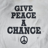 BOWWOW YOKO SWEAT SHIRTS PEACENIK オノヨーコ ダメージ加工 汚し加工 XL スウェット アイボリー メンズ バウワウ【中古】5-1220M∞