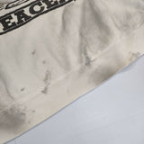 BOWWOW YOKO SWEAT SHIRTS PEACENIK オノヨーコ ダメージ加工 汚し加工 XL スウェット アイボリー メンズ バウワウ【中古】5-1220M∞