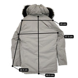 WOOLRICH LUXURY ARCTIC PARKA 定価110000円 WOCPS2708D サイズM ダウンジャケット グレー メンズ ウールリッチ【中古】5-1018A♪