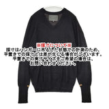 THE INOUE BROTHERS シュプリームロイヤルアルパカ Vネック セーター ニット ブラック メンズ ザイノウエブラザーズ【中古】5-1124T∞